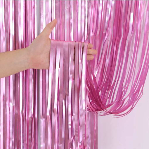 Picture of BACK DROP CURTAIN PINK